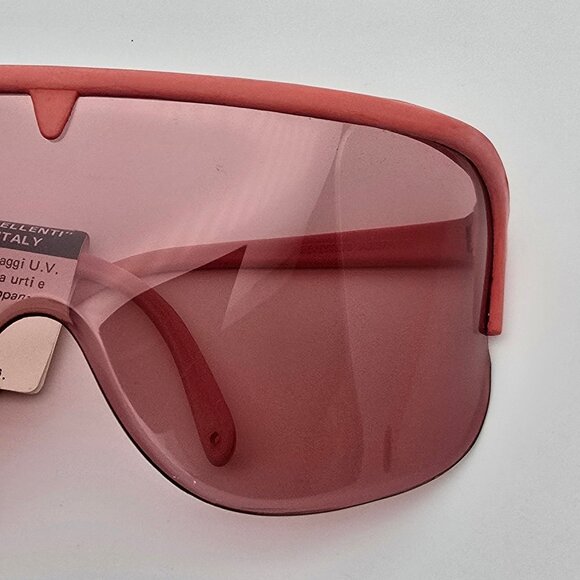 Brevettato Baruffaldi Pink Frame Pink Anti Fog Shield Wrap Sunglasses w/ Case main image 13